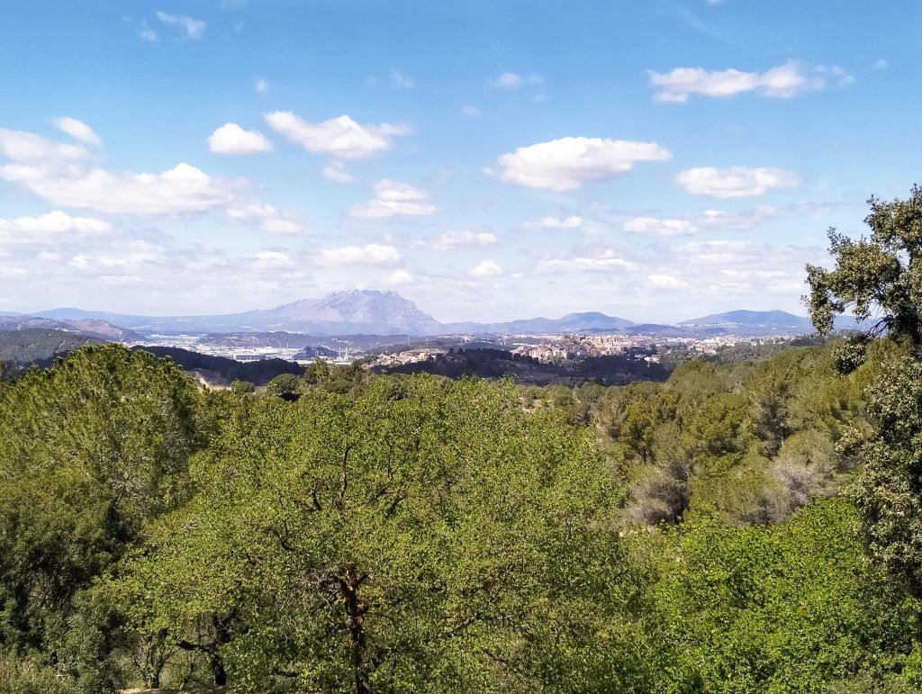senderismo por collserola