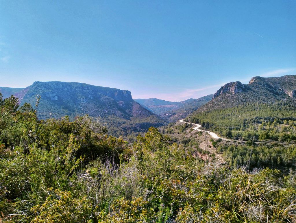 coll de santa maria parc natural del garraf